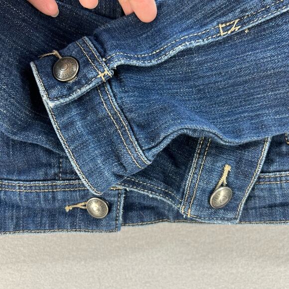 Articles of Society Women's Denim Jacket Size Small Blue Normcore Classiccore - Picture 7 of 10